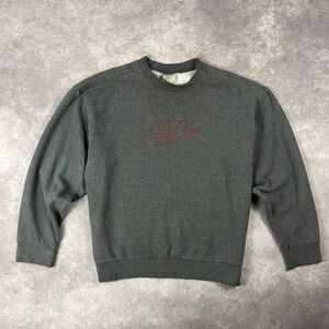 [89] Vintage Nike Red Spellout XL Size